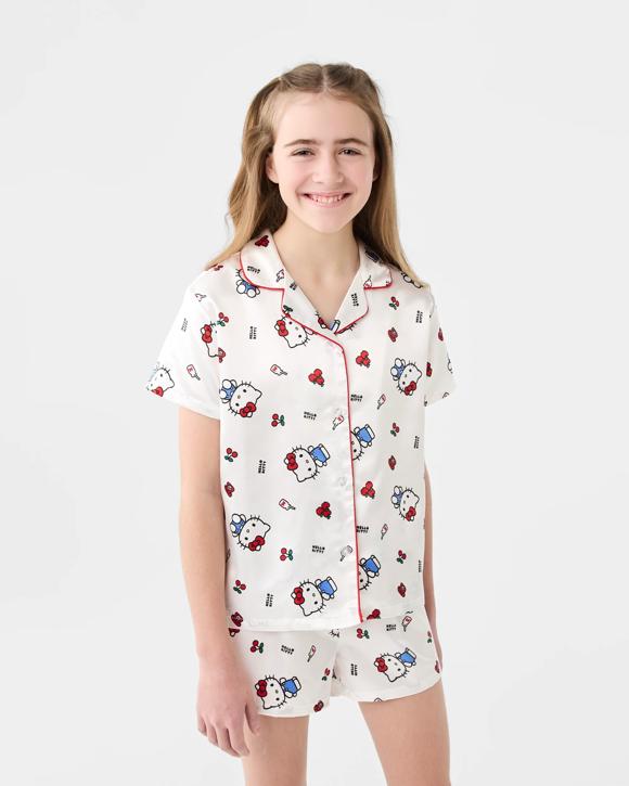 Hello Kitty License Satin Pyjama Set