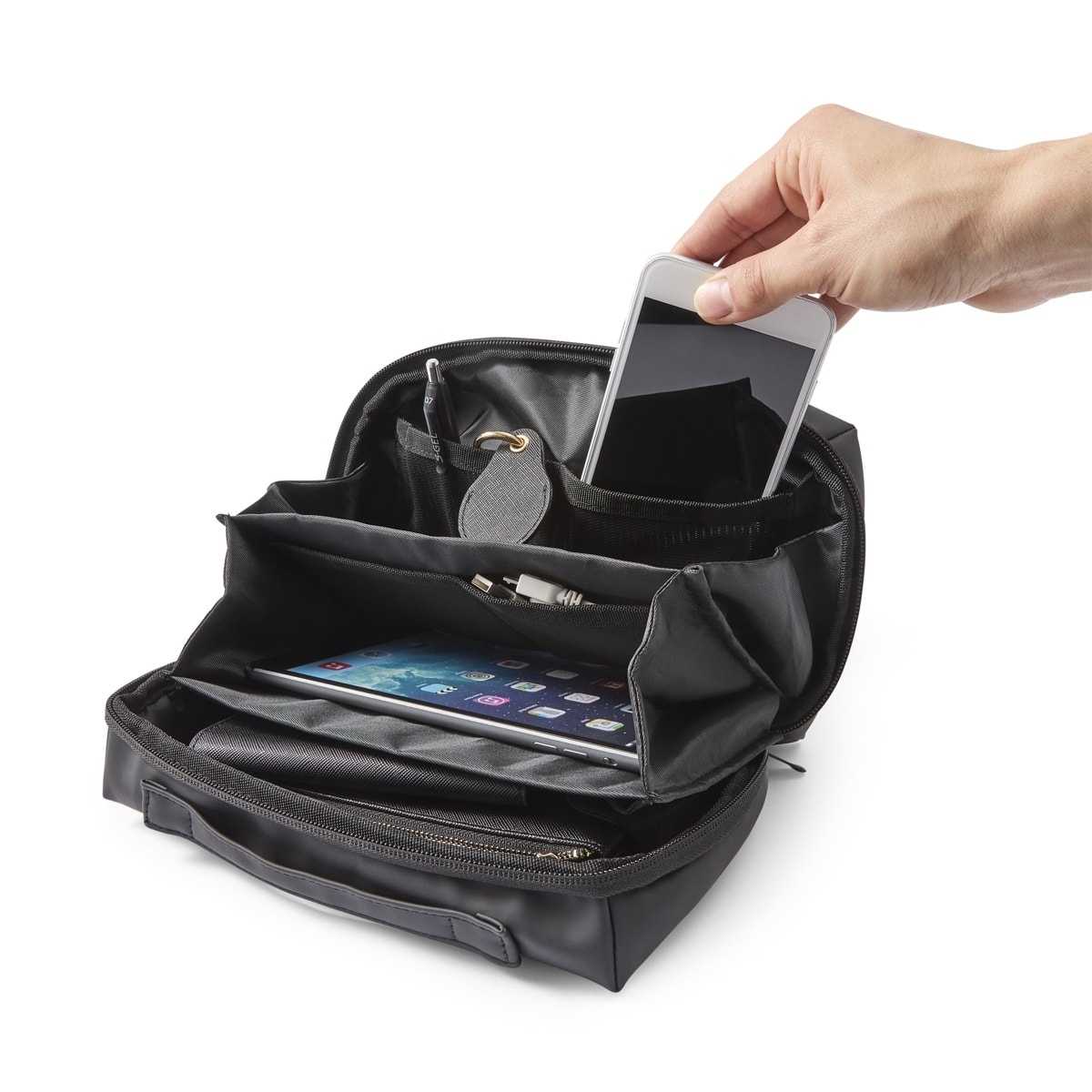 Multi-Purpose Travel Organiser - Black