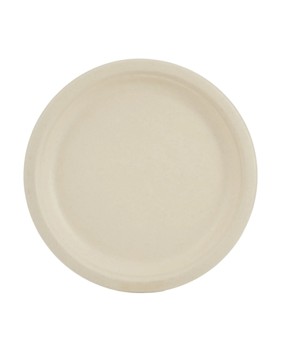 12 Pack Sugarcane Pulp Round Plates