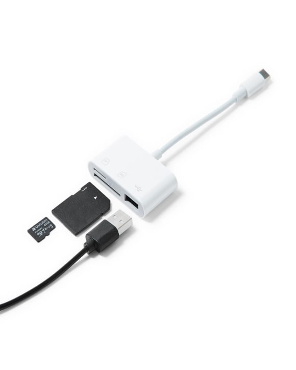 Media Card Dongle - White