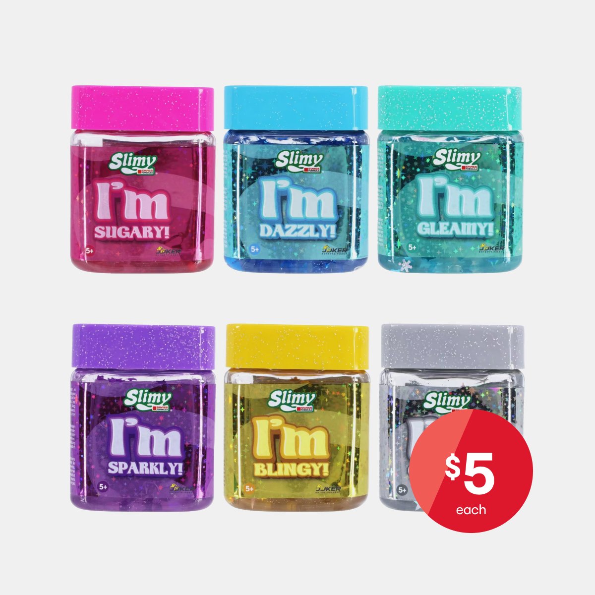 Slimy Collection Glittzy - Assorted