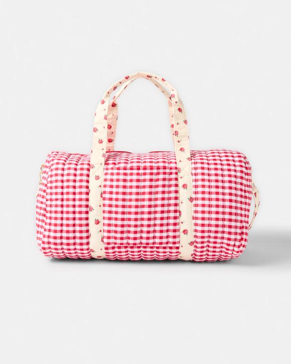 Quilted Weekender Bag