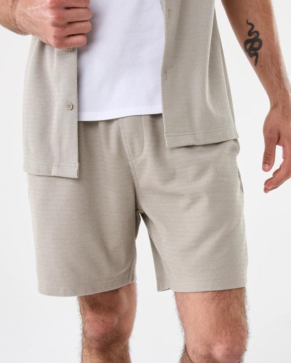 Washed Textured Shorts