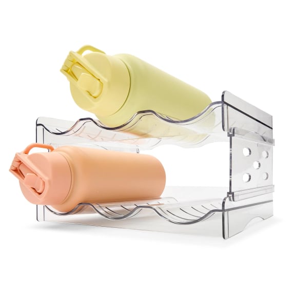 Clear bottle organiser $10.
