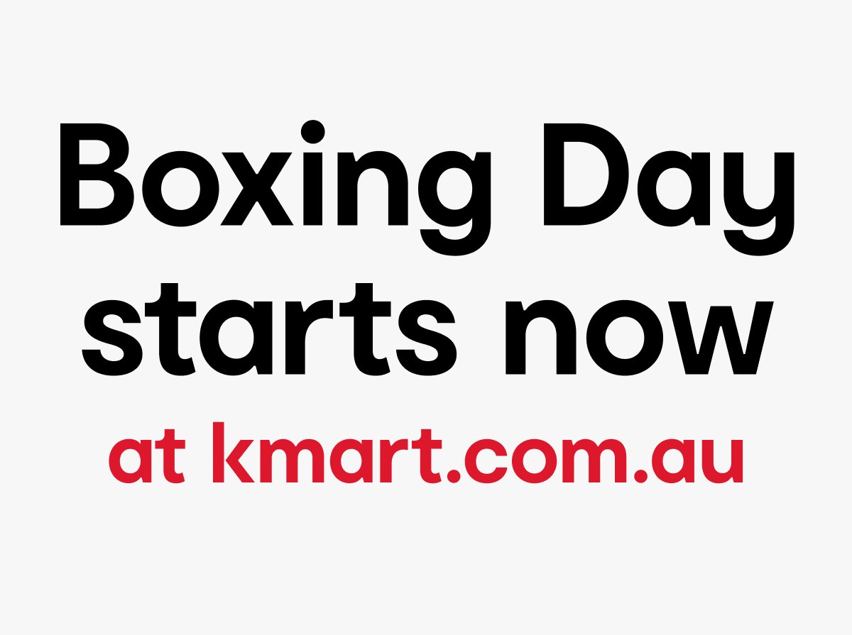 Boxing Day starts now