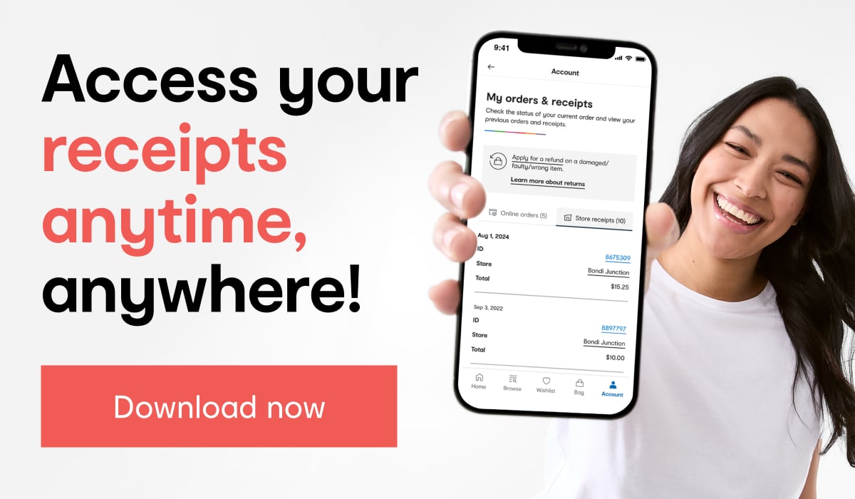 Access your receipts anytime, anywhere! Download now.