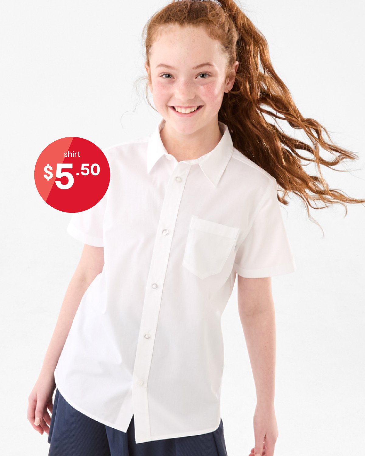 School Shirt $5.50.