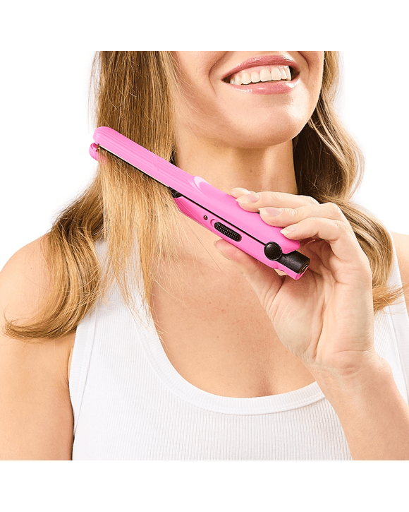 Mini USB Straightener - Hot Pink