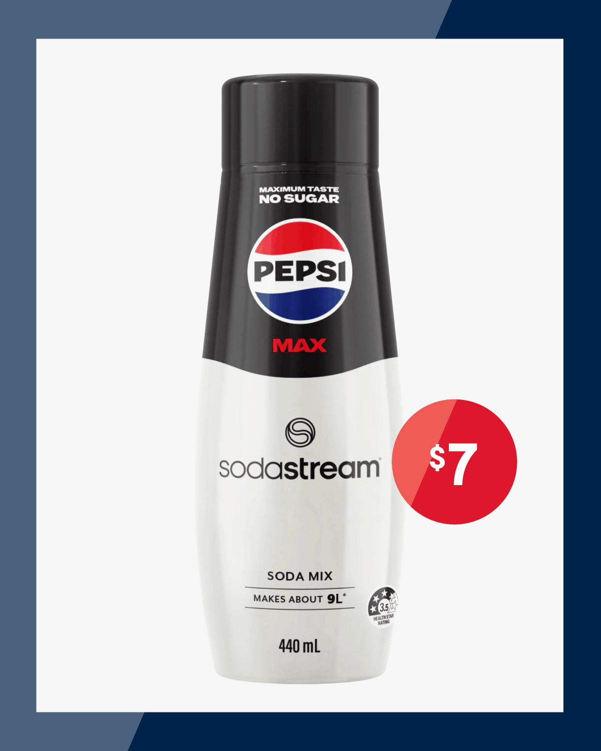 Pepsi max sodastream mix 440ml