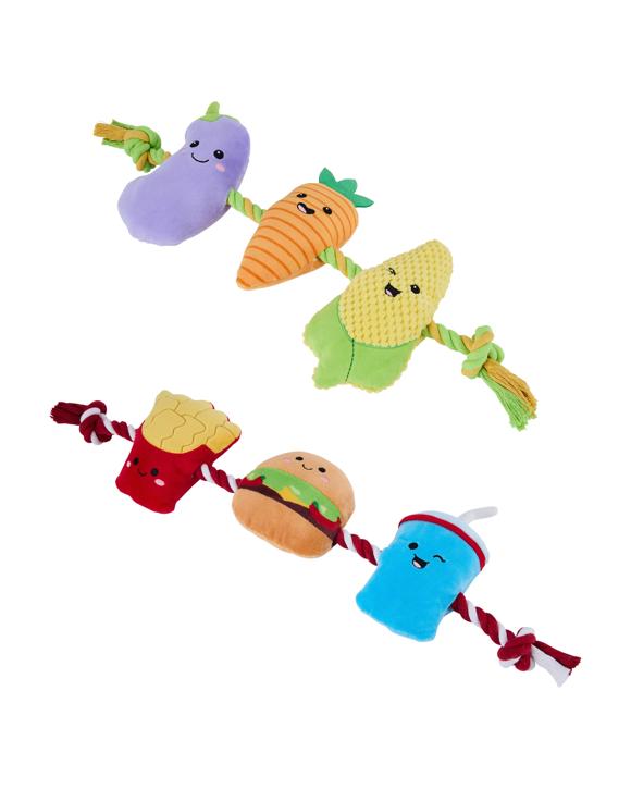 Pet Rope Plush Toy - Assorted