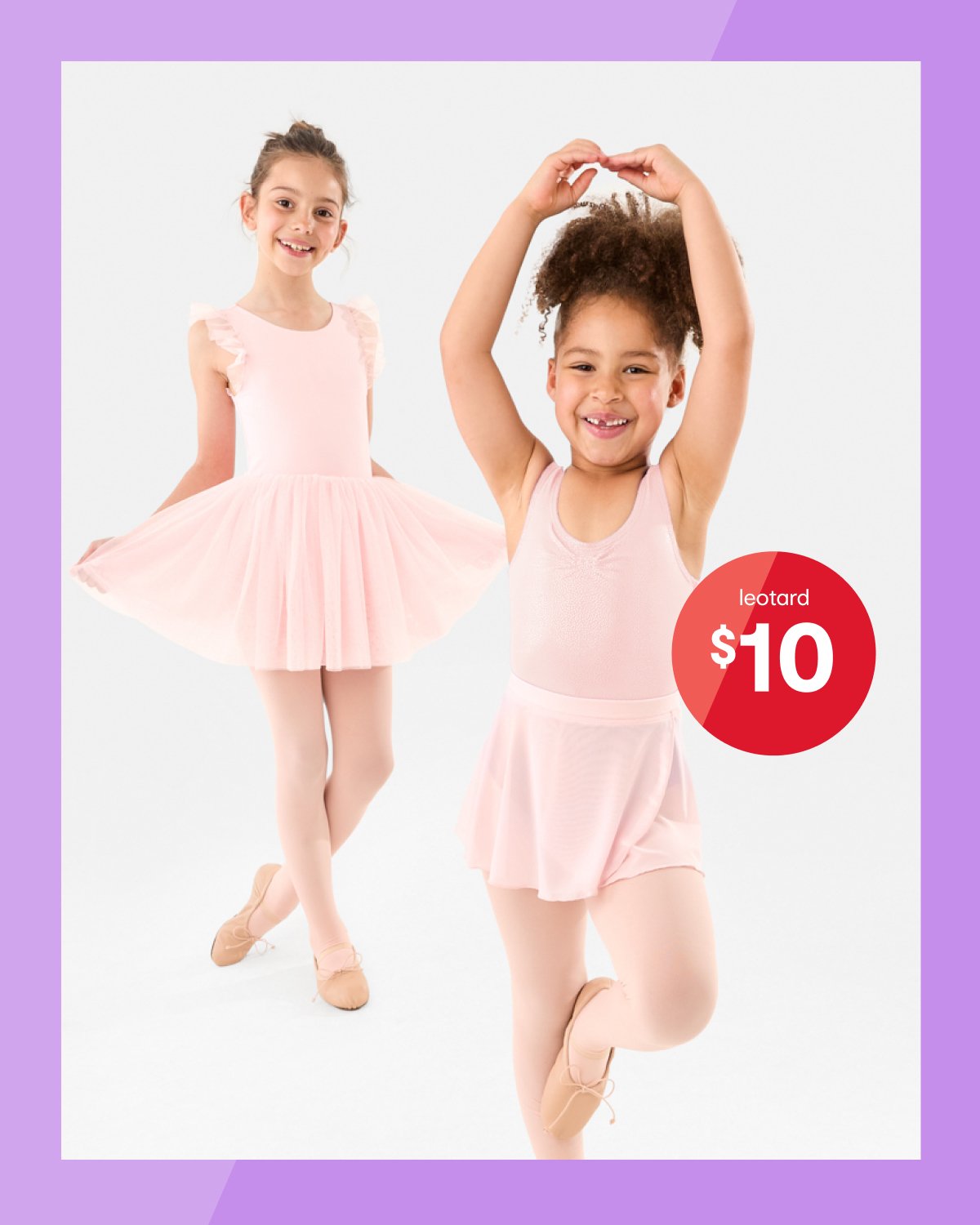 Dance leotard. Sizes:3-12. $10. Dance ballet dress. Sizes:3-12. $20.