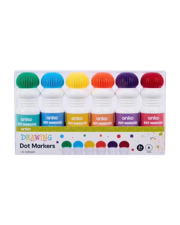 6 Pack Dot Markers