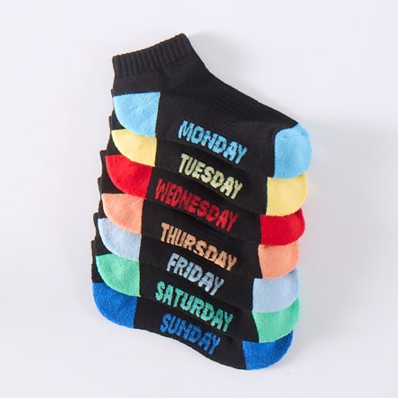 7 pack kid's value sport low cut socks $8. WAS $9 on 27/01/26. 