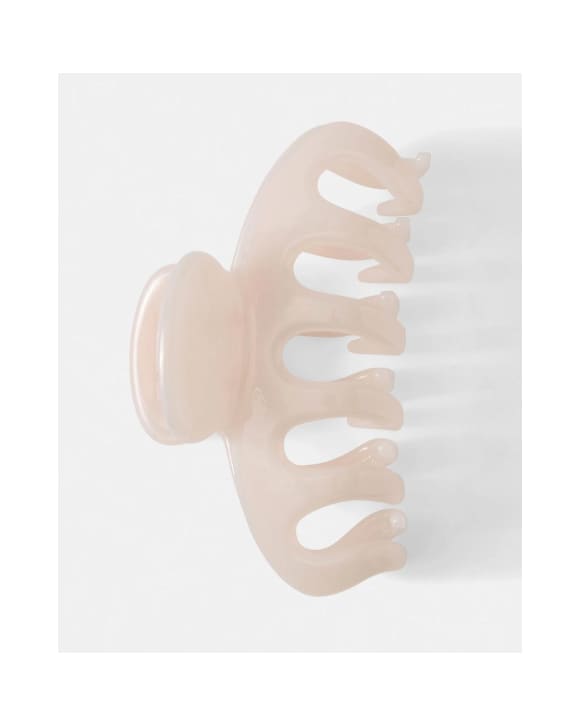 White Jelly Claw Hair Clip