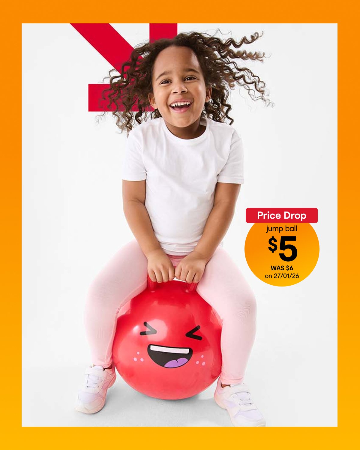 Assorted jump ball $5. WAS $6 on 27 /01/26. 