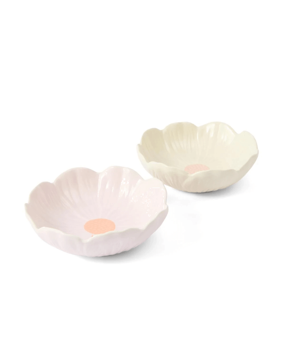 2 Pack Floral Bowl