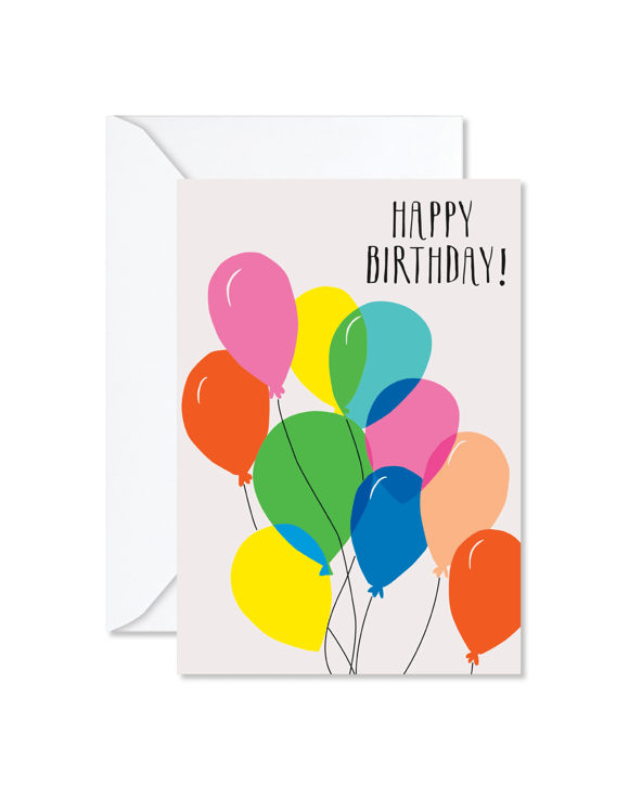 Hallmark Birthday Card - Balloons