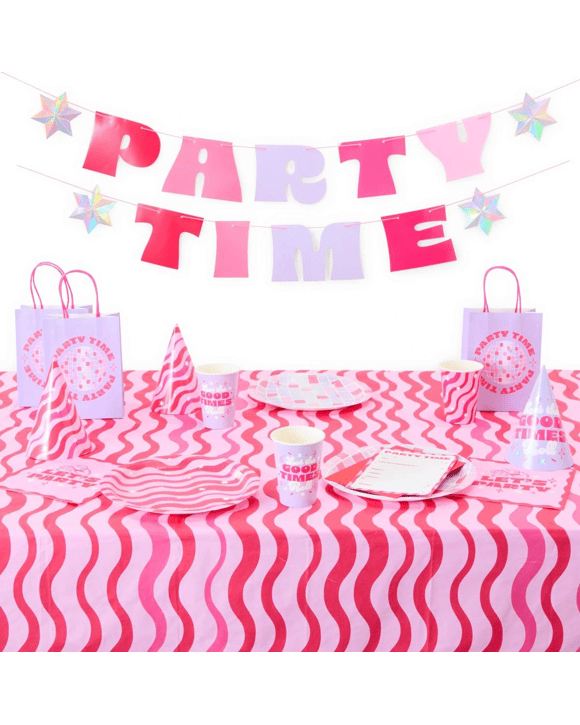 100 Piece Party Box - Disco