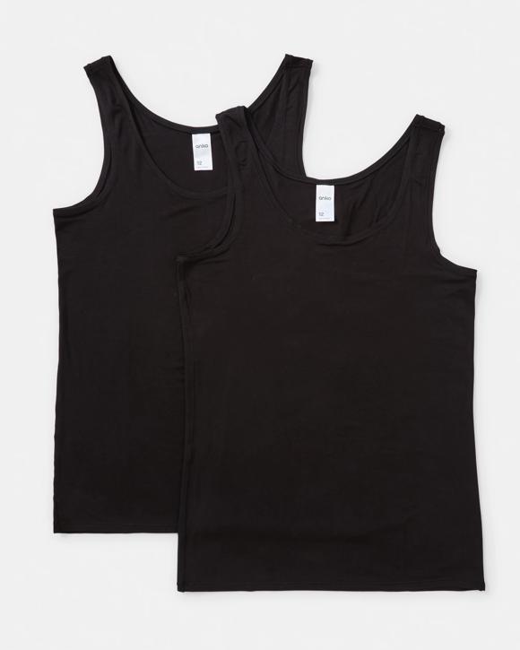 2 Pack Bamboo Thermal Tank