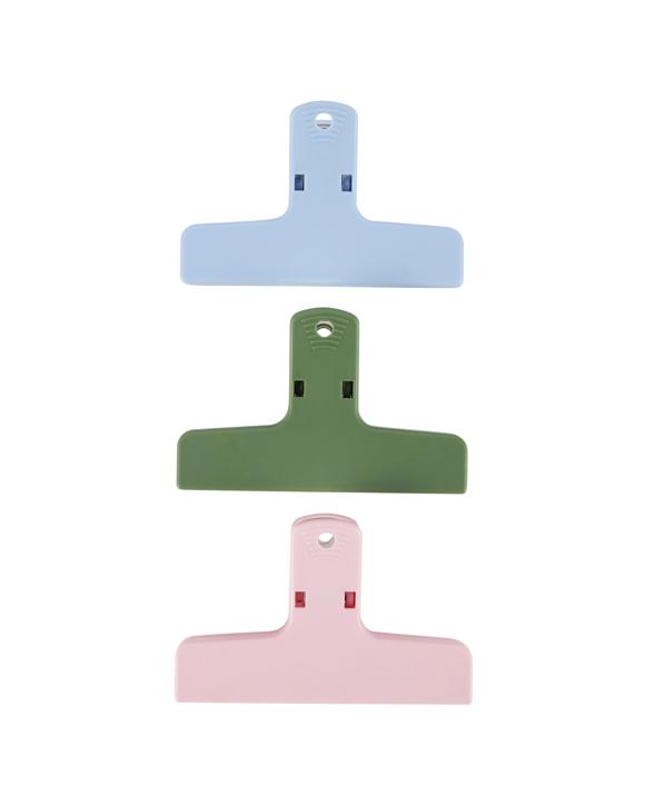 3 Pack Magnetic Clips - Multi Colour
