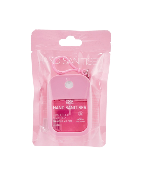 OXX Bodycare Hand Sanitizer 30ml - Grapefruit Scented and Grapefruit Seed Extract
