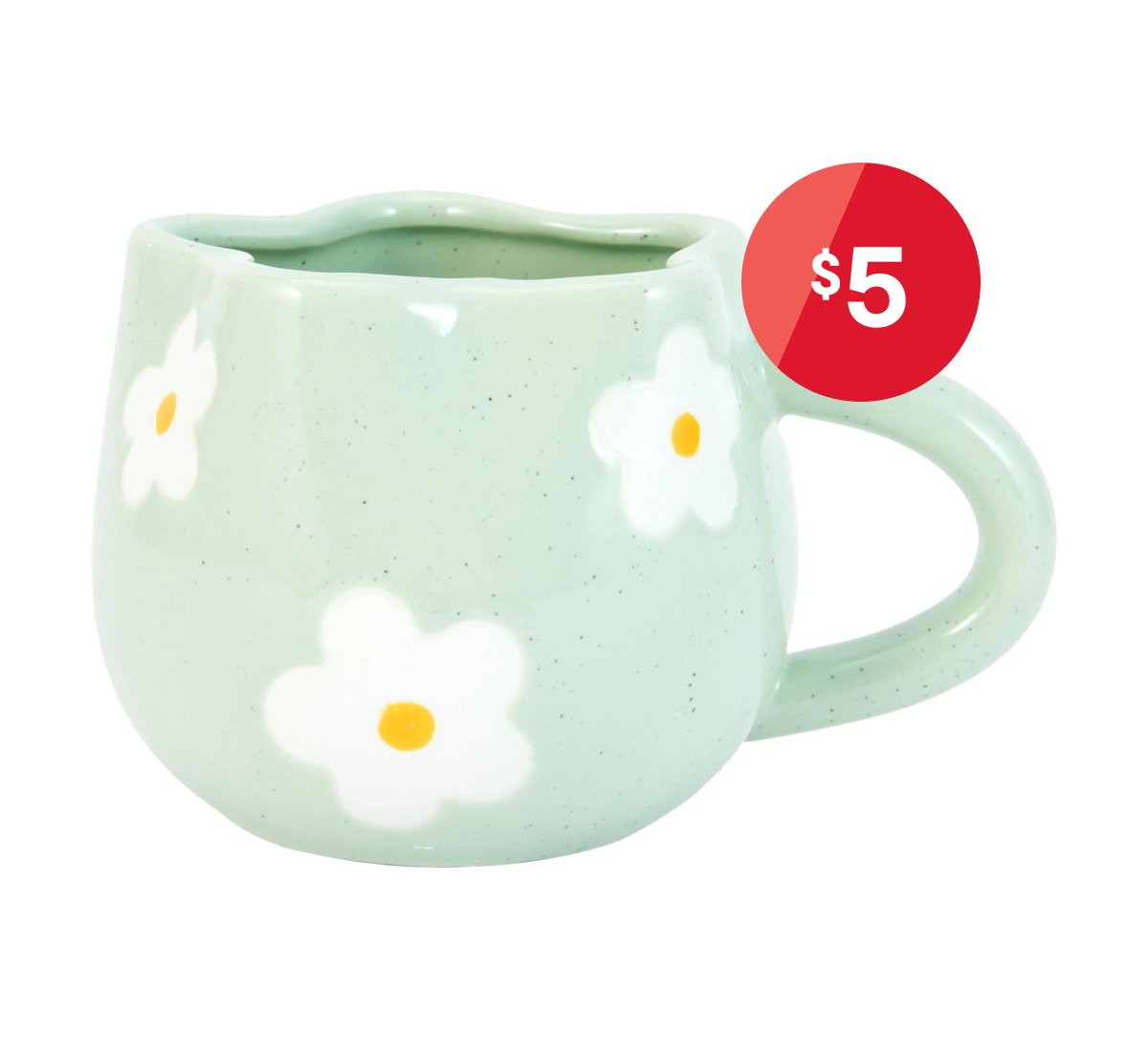 Flower Mug $5
