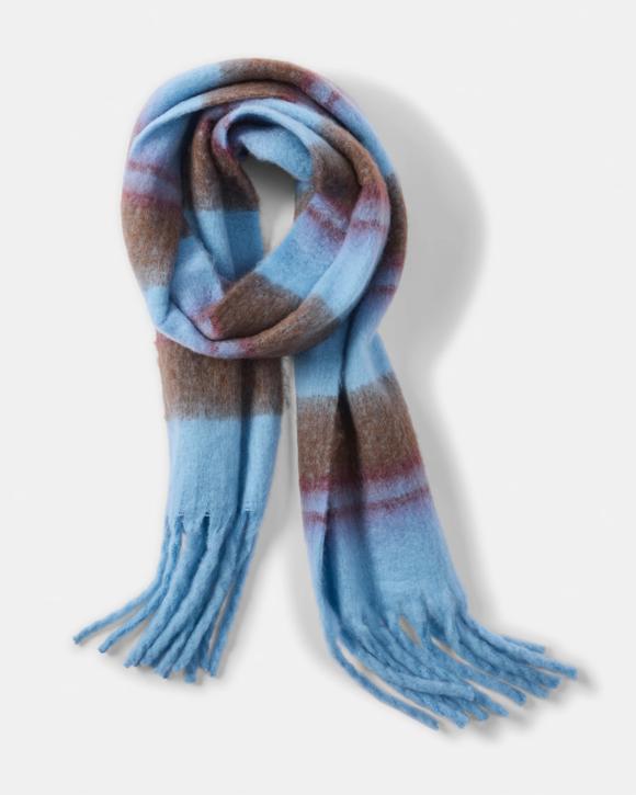 Printed Fluffy Scarf