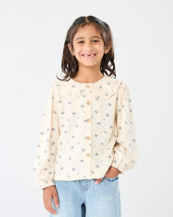 Long Sleeve Frill Shirt