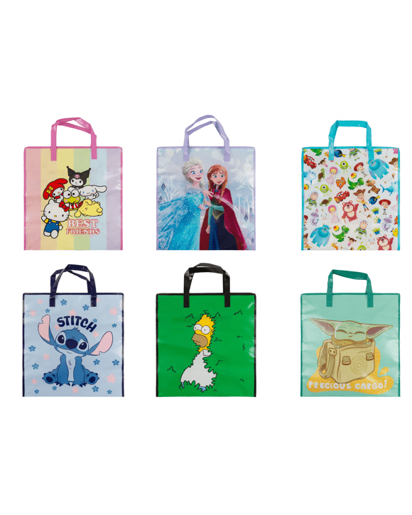 License Shopper Bag - Assorted