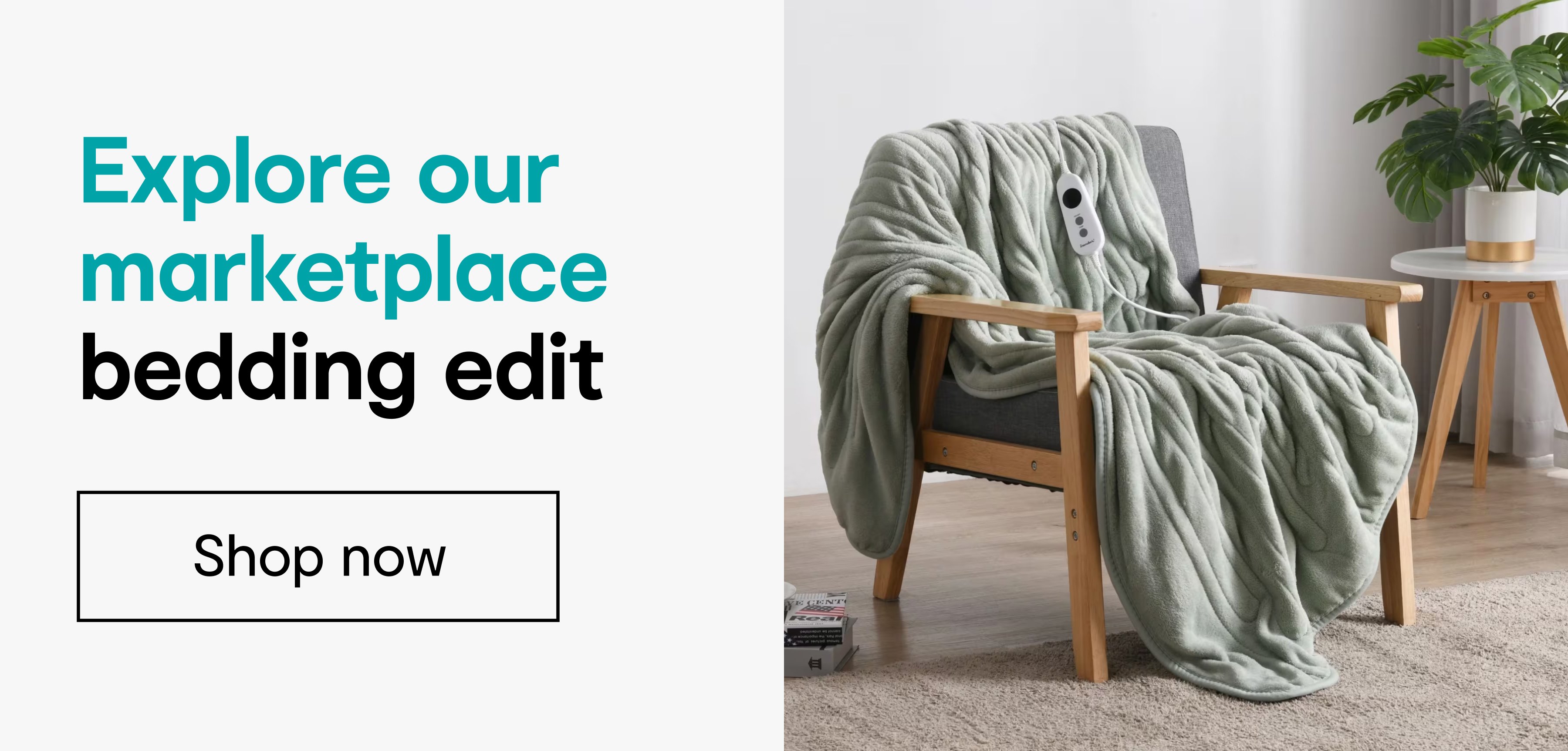 Explore our marketplace bedding edit