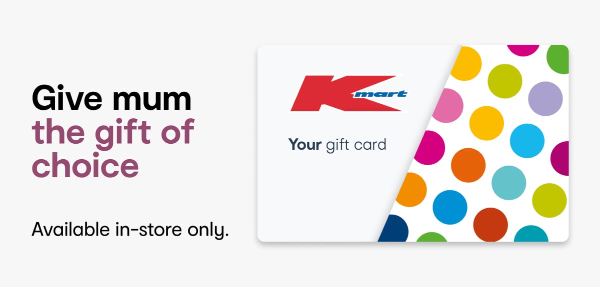Give mum the gift of choice