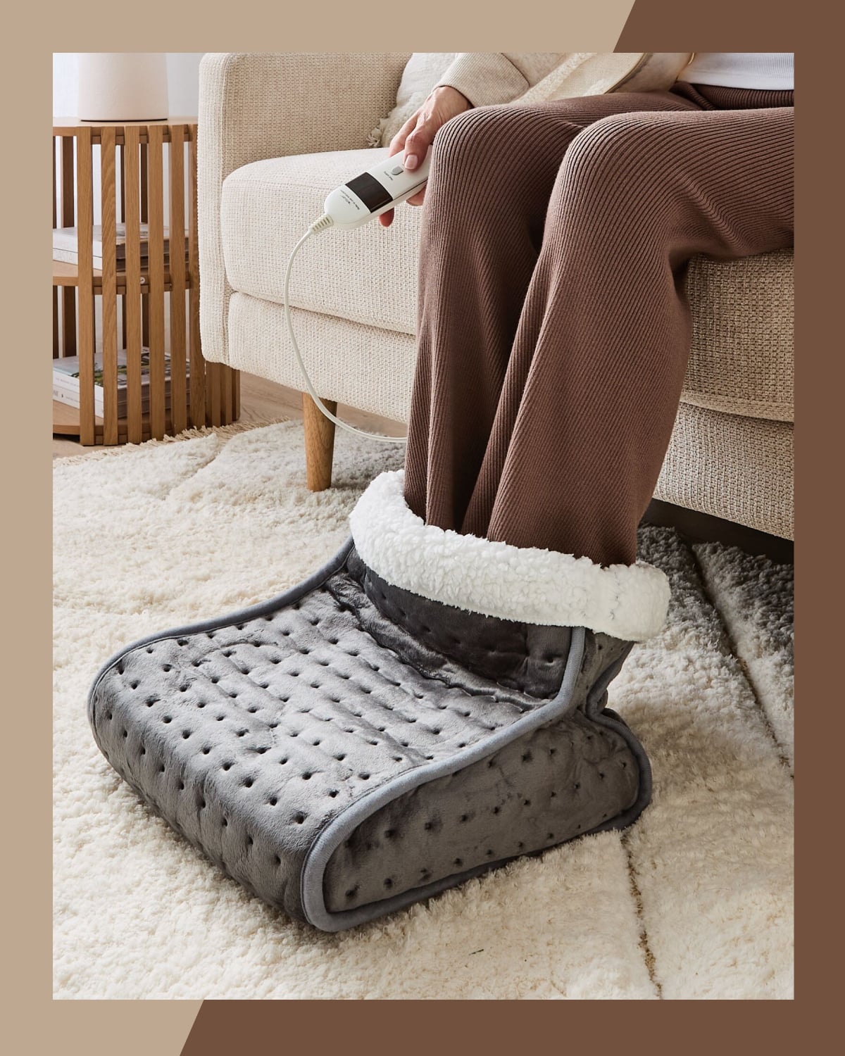 Heated foot warmer $29.