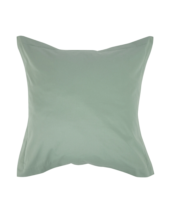 500 Thread Count Cotton European Pillowcase - Sage