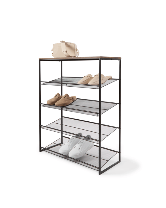 4 Tier Metal Shoe Rack