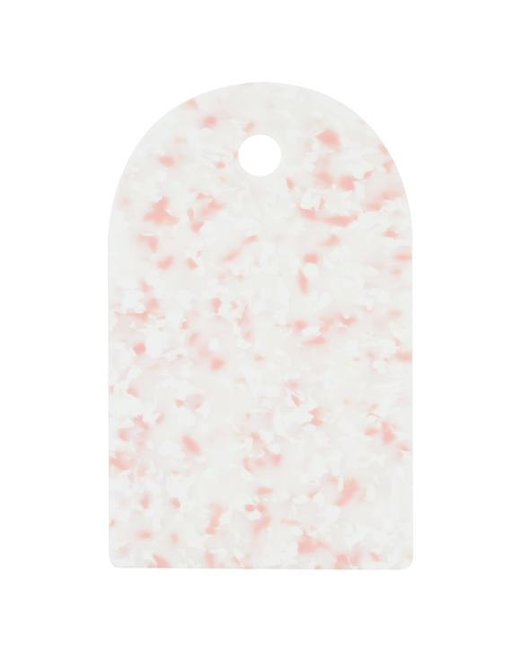 Arch Chopping Board - White and Pink
