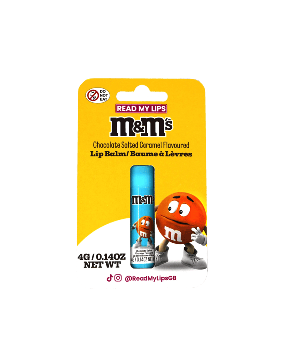 M&M’s Read My Lips Lip Balm 4g - Chocolate Salted Caramel Flavoured