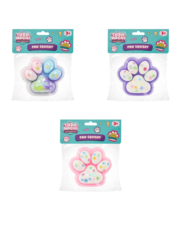 ToyMania TabaMochi Paw Squishy Toy - Assorted