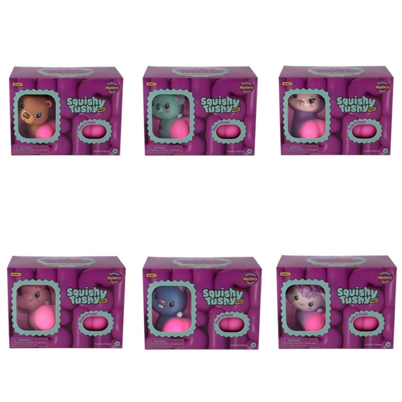 Squishy Tushy 3in. Double Bubble Butt Pack Series 1 - Assorted