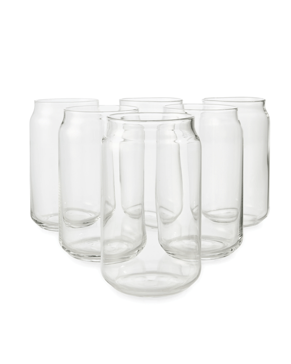6 Beer Glasses