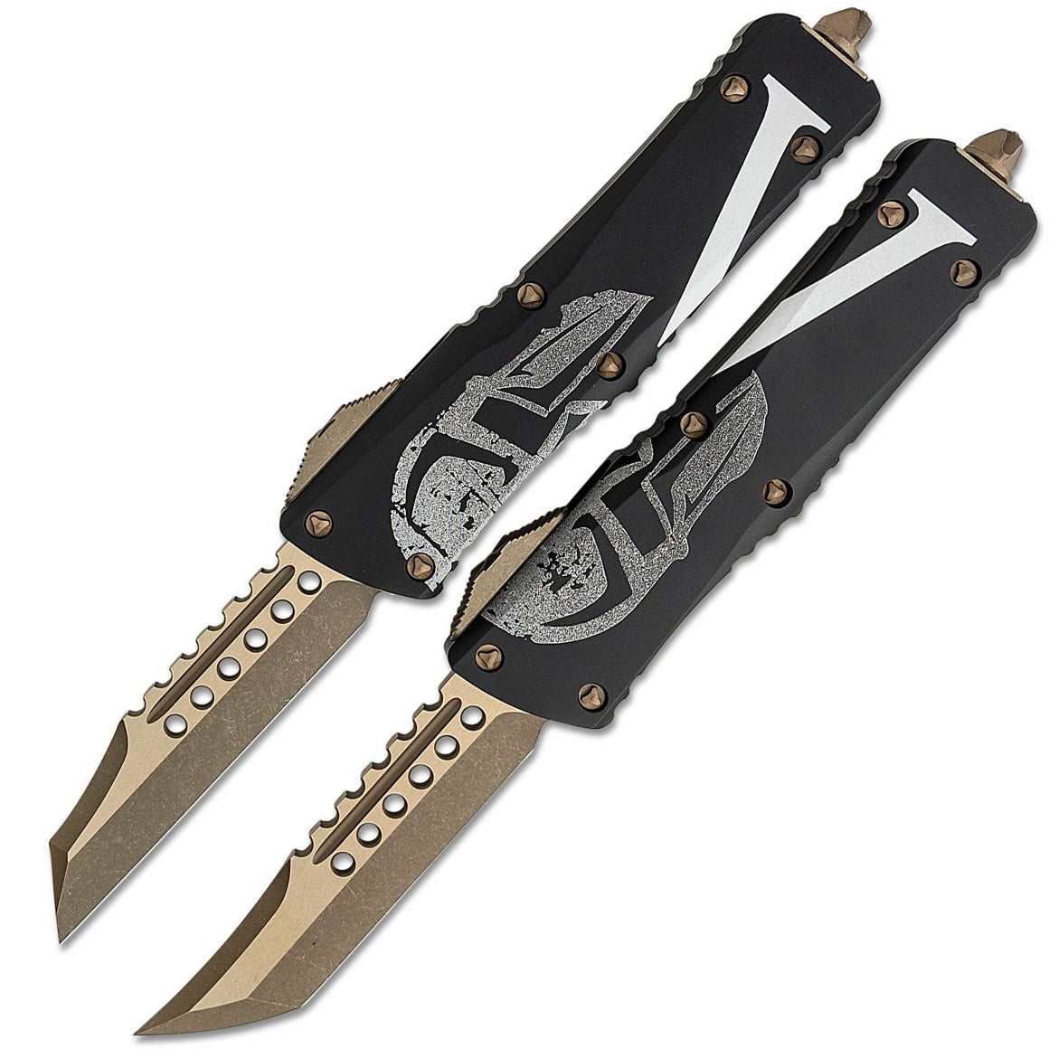 Microtech Combat Troodon HH and WH Molon 219-13SETMLS