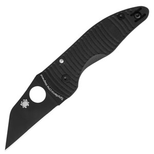 Spyderco MicroJimbo Salt Black G-10