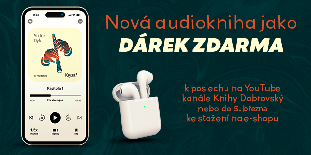 Nová audiokniha pro vás | Krysař v podání Filipa Jančíka jako dárek ZDARMA | Knihy Dobrovský