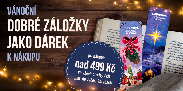 Vánoční DOBRÁ ZÁLOŽKA jako dárek k nákupu nad 499 Kč | Knihy Dobrovský