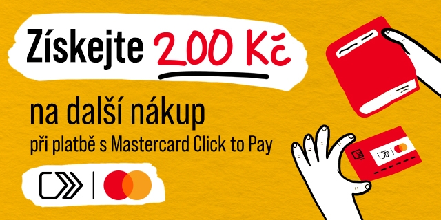 Získejte 200 Kč na další nákup s Mastercard Click to Pay | Knihy Dobrovský