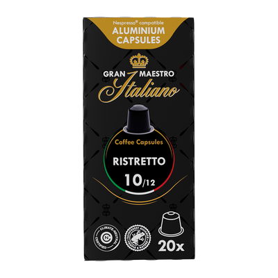 Gran Maestro Italiano Ristretto - 20 koffiecups