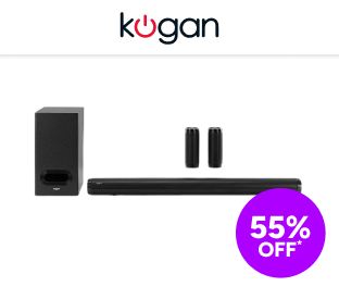 Kogan 5.1 Channel 235W Dolby Atmos Soundbar with Subwoofer & Rear Speakers Product Image