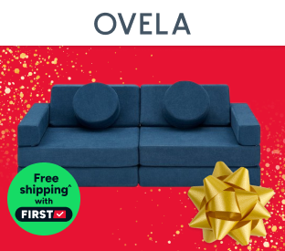 Ovela 14 Piece Modular Double Kids Play Sofa (Ocean Blue) Product Image