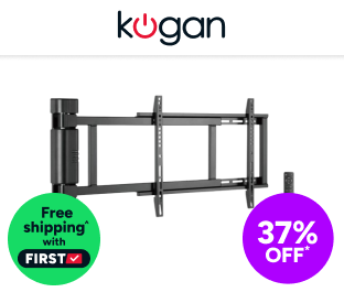 Kogan Motorised Swing TV Mount for 32" - 75" TVs Product Image