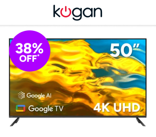 Kogan 50" LED 4K Smart AI Google TV Product Image