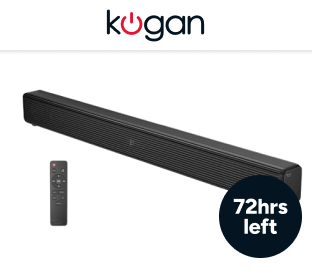 Kogan 2.1 Channel 100W Dolby Atmos Soundbar with Built-in Subwoofer Product Image